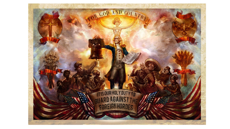 Illustration for article titled Even in BioShock Infinite's Alternate History, America Was a Woman. But Not a Nice One.